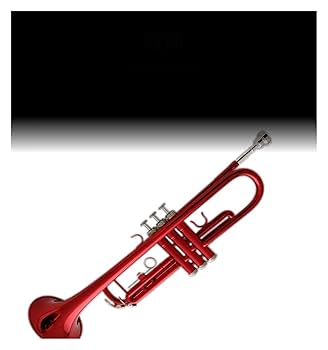 トランペット　赤　SLADE　未使用品 SLADEプロフェッショナルOEM管楽器カラーBbベースフラット